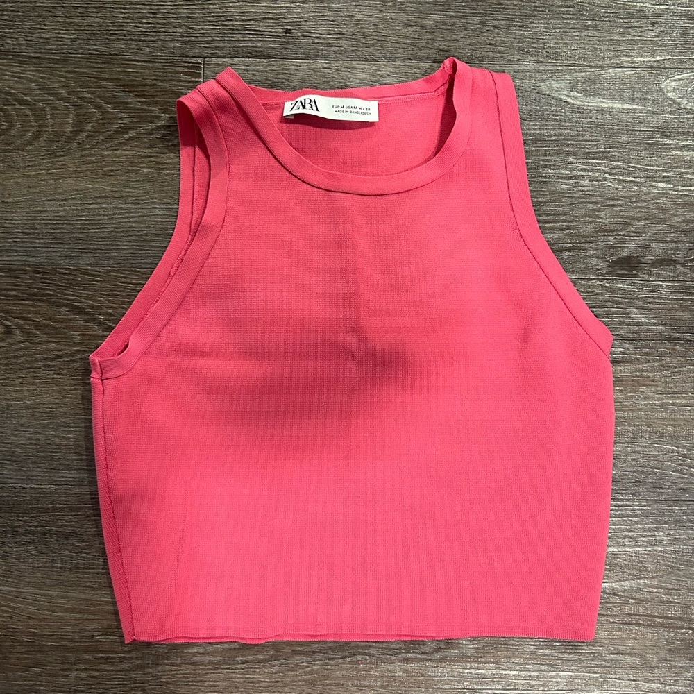 Zara pink tank